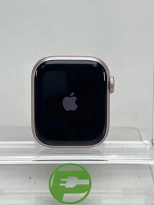Cinturino sportivo sbloccato Apple Watch Series 9 41 mm oro rosa alluminio rosa chiaro - Foto 1 di 18