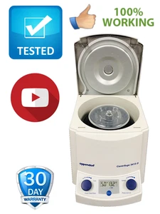 Eppendorf 5415D Mikrozentrifuge + F45-24-11 Rotor & Deckel - SAUBER Top Zustand - Bild 1 von 24