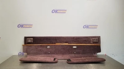 93 GMC G2500 VANDURA EXPLORER ROOF OVERHEAD CONSOLE CUBBY ASSEMBLY PURPLE WOOD - Image 1 of 4