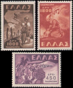 Grecia #517-519 MLH - Imagen 1 de 1