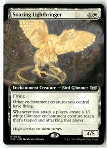 Soaring Lightbringer (Extended Art) R 42 Non-Foil NM MTG Commander: Duskmourn - Picture 1 of 1