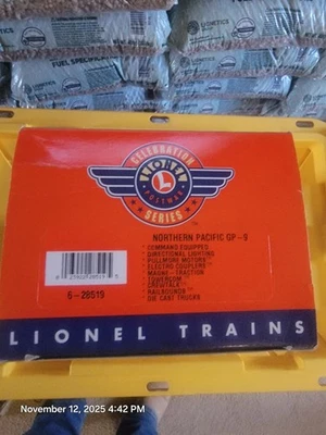 Lionel 6-28519 Northern Pacific PWC 2349 GP-9 w/TMCC Railsounds LN - Image 1 of 4