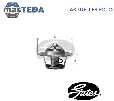 TH00191 KÜHLFLÜSSIGKEIT KÜHLER THERMOSTAT GATES FÜR CADILLAC DEVILLE - Image 1 of 4