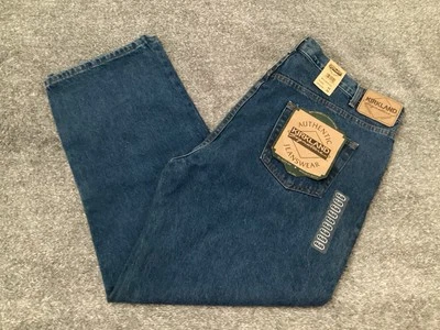 Pantalones de mezclilla Kirkland Signature para hombre talla 44x30 azules calce relajado 100 % algodón NUEVO Foto 1 de 4