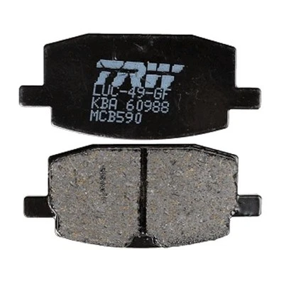 Bremsbelag für Benzhou YY50QT-21 50 4T Retro Cruiser 2010 TRW Lucas MCB590 - Bild 1 von 3