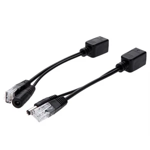 5v 12v 24v 48v Passive Power over Ethernet PoE Adapter Injector+ Splitter Kit US - Picture 1 of 7