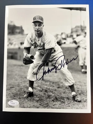 Johnny Padres Signed Autographed 8x10 JSA COA Brooklyn Dodgers - Image 1 of 4