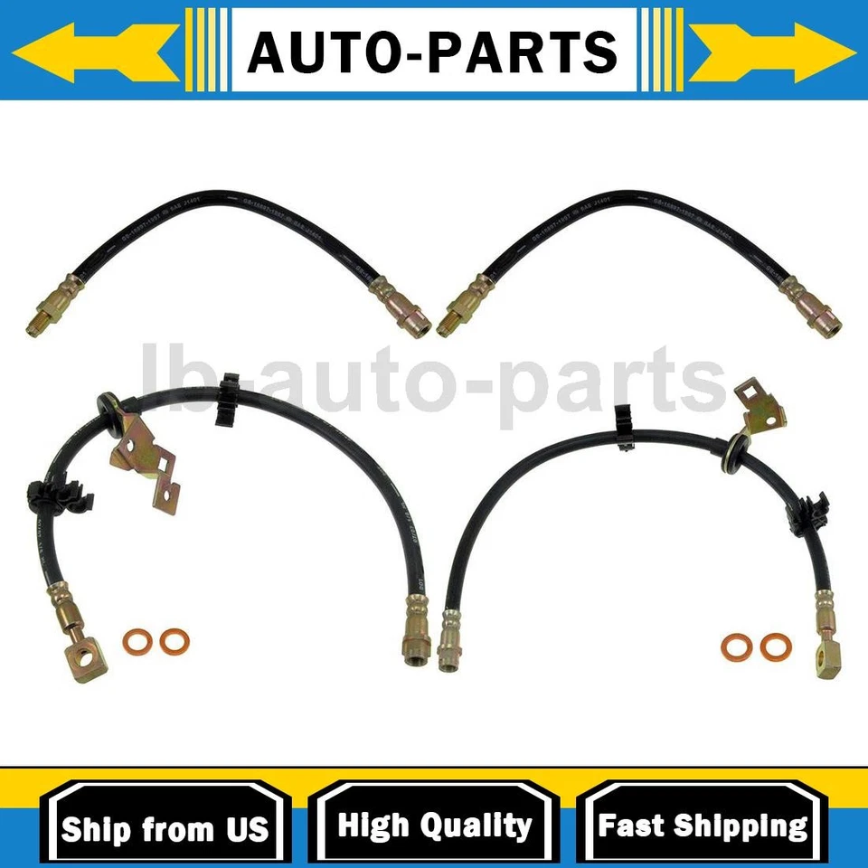 Manguera hidráulica de freno de primera parada para Mercedes-Benz ML320 1998-2003 4X Dorman Foto 1 de 4