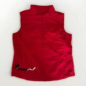 Scottevest Womens 2XL RFID Travel Vest Red Full Zip TEC Security Utility EUC - Picture 1 of 8