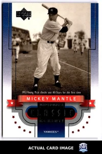 2001 Upper Deck Midsummer Classic Moments #CM3 MICKEY MANTLE Yankees HOF MT - Picture 1 of 4
