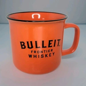 Tazza da caffè in ceramica arancione Bulleit Frontier Whiskey Burbon - Foto 1 di 7