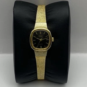 17mm Pulsar Quartz Watch Ladies Gold Tone Dainty For Parts Or Repair - Picture 1 of 24