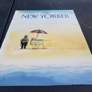COVER ONLY The New Yorker May 25 1987 Hotdog Stand by Abel Quezada  Cover Only - Picture 1 of 3