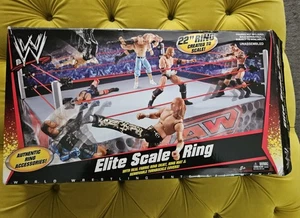 WWE Mattel 2010 RAW Elite Scale Ring 22 Inch Ring, Complete- Boxed - Picture 1 of 7
