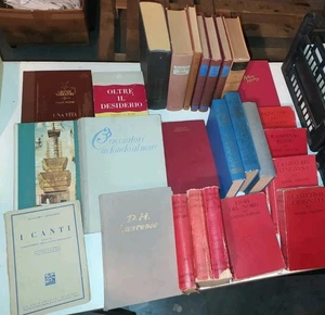 Lotto 26 Vecchi Libri Varie Edizioni Vedi Foto - Foto 1 di 4
