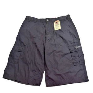 Levi’s Relaxed Fit Black XX Cargo Shorts Men's Size 30 Adjustable Waistband NWT - Picture 1 of 7