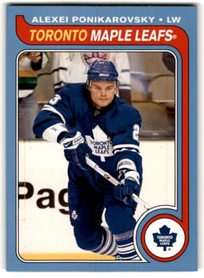 2008-09 O-Pee-Chee '79-80 Retro Alexei Ponikarovsky #133 Toronto Maple Leafs - Image 1 of 2