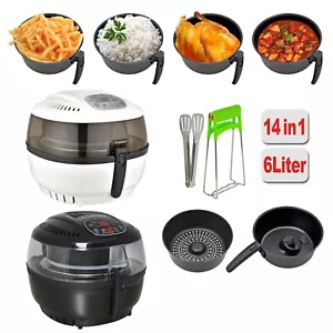 FRIGGITRICE AD ARIA CALDA SENZA GRASSI MINI FORNO FRIGGITRICE AD ARIA CALDA SENZA GRASSI FRIGGITRICE SENZA OLIO - Foto 1 di 11
