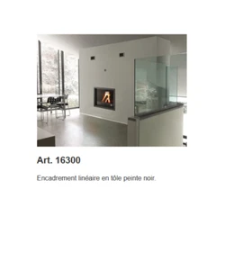 Jolly Mec Cadre linéaire tôle noir pour MODULAR 80 sans tiroir de chargement - Picture 1 of 1