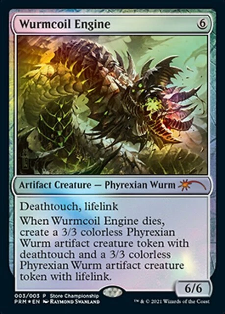 MTG - Wurmcoil Engine - Foil (Store Championship Promos), Unique & Misc Promos - Image 1 of 1