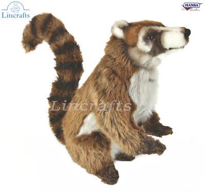 Coatimundi Sitting Soft Toy by Hansa 8063  -Brand New - Lincrafts UK Est 1993 - image 1 of 4