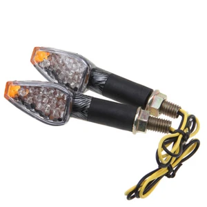 LED Turn Signal Lights Indicators Lamp Motorcycle Blinker Universal For Kawasaki - Picture 1 of 9