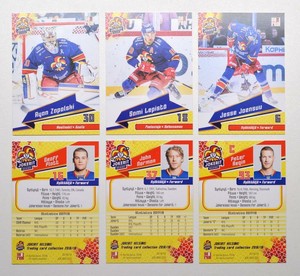 2018-19 Sereal KHL Jokerit Helsinki Base Pick a Player Card