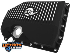aFe Pro Series Engine Oil Pan Black w/ Machined Fins for 2019-2022 Audi Q3 2016- - Picture 1 of 2