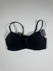 Reggiseno Nero Elegante e Sexy 34B con Bracciale Regolabile e Design di Supporto - Foto 1 di 4