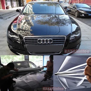 Genial Coche Paño Invisible Pintura Transparente Vinilo Envolvente Película Pegatina Tiras - Imagen 1 de 7