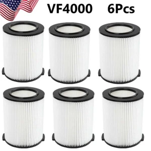 6X VF4000 Ersatz RIDGID Nass/Trocken Waschbar Staubsauger Garage Geschäft Faltenfilter - Bild 1 von 10