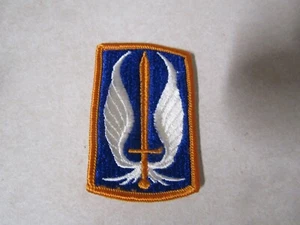 MILITARY PATCH US ARMY SEW ON SHOULDER COLORED 18TH AVIATION BRIGADE - Picture 1 of 1