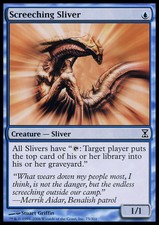 4x Russian Screeching Sliver ~ Near Mint Time Spiral Foreign MTG Magic x4 4 Ulti