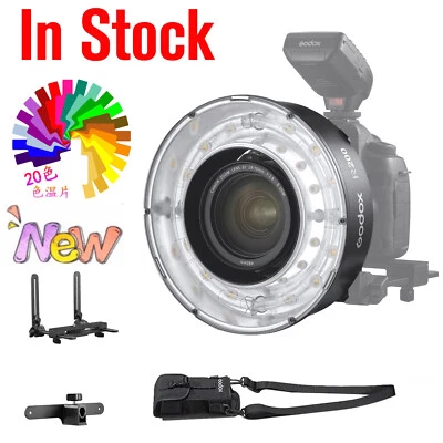 Godox R200 Ring Flash Light Macro Speedlite For Canon Nikon Sony Fuji AD200 Pro - Image 1 of 4
