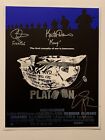 Keith David & Corey Glover & Dafoe Cast Signed Platoon 11x14 Photo EXACT PROOF B