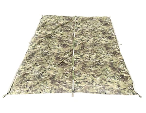 Basha Ground Sheet GS Waterproof Shelter Cover & Stuff Sack British Army Issue - Picture 1 of 6