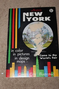 Vintage 1965 Nester's New York Guide - Color Pictures, Maps - Picture 1 of 4