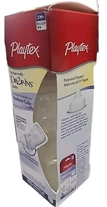 Playtex Nurser Bottle Drop-Ins Liners Reduce Colic Natural Latch Nipple 8oz Med - Picture 1 of 6