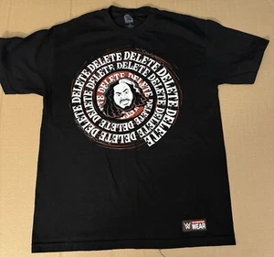 WWE Matt Hardy T-Shirt Herren Large schwarz Rundhals Woken Warrior Delete Tee TNA - Bild 1 von 6