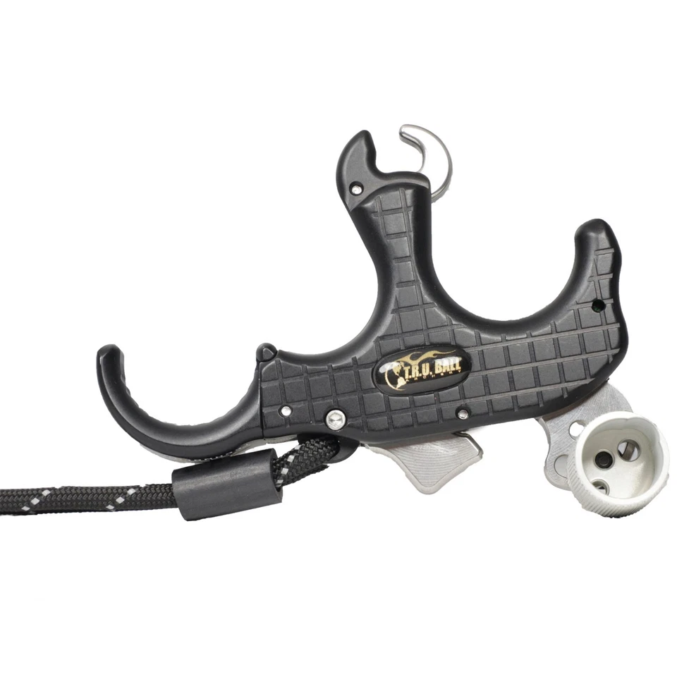 TRUBall Archery Release Blade Pro Flex 3 Finger Black Medium 01746 - Image 1 of 1