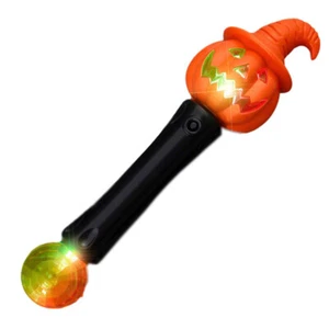 LED Light and Sound Halloween Pumpkin Baton - Picture 1 of 1