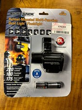 Nightstick Helmet Mounted Multi-Function Led Dual-Light Flashlight Firefighter