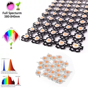 1W 3W 5W full spectrum led grow light chip 380-840nm,best led grow chip 10-1000 - Picture 1 of 6