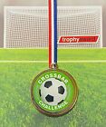 Medal Piłka nożna Crossbar Challenge, z darmowym grawerowaniem LASER i darmową wstążką