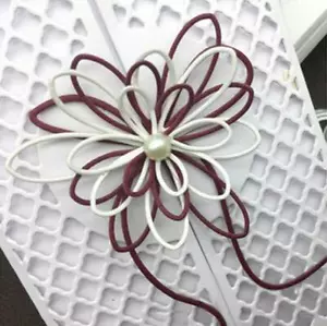 Flower Bow Bowknots Metal Cutting Dies Stencil Template Embossing Scrapbooking - Picture 1 of 4
