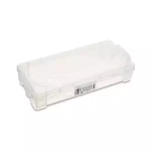 Slim Plastic Storage Box, Clear Desktop Organizer New, 1 Couner per Pack - Picture 1 of 6