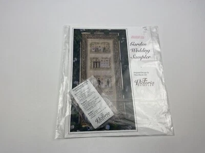 Victoria Sampler Garden Wedding Sampler Cross Stitch Pattern With Accessory Pack - Image 1 of 4