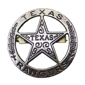 Stella dello sceriffo Texasranger stella nichel 1823 Stephen Austin Texas - Foto 1 di 1
