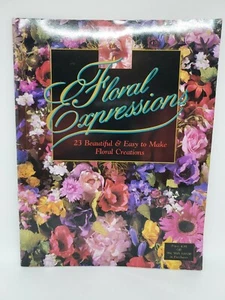 1995 Hobby Lobby Espressioni Floreali Fresche e Secche Creazioni Floreali 30 pgs Vintage - Foto 1 di 2