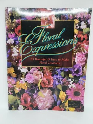 1995 Hobby Lobby Espressioni Floreali Fresche e Secche Creazioni Floreali 30 pgs Vintage - Immagine 1 di 2